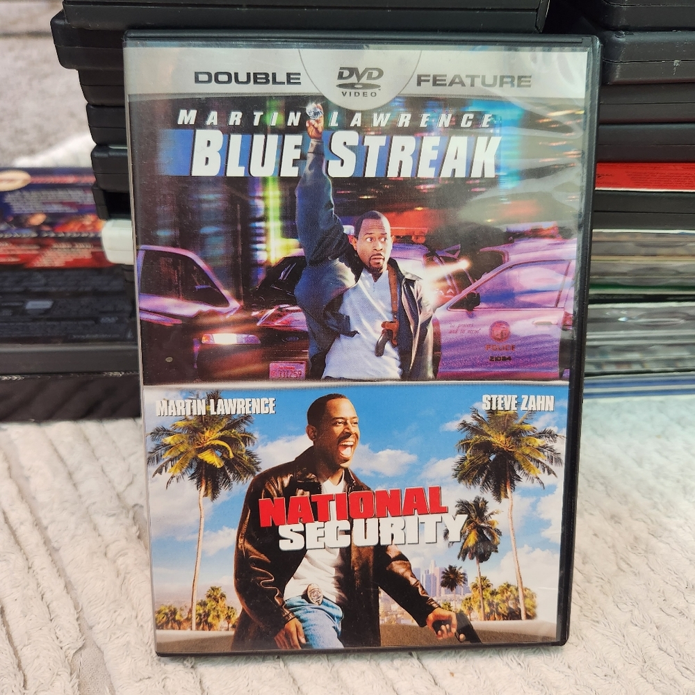 Blue Streak And National Security DVD 2013 Martin Lawrence New In Package